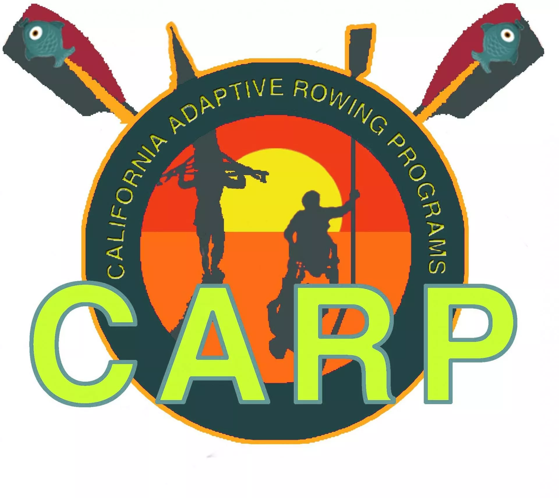 California Adaptive Rowing Programs (CARP) Logo.
